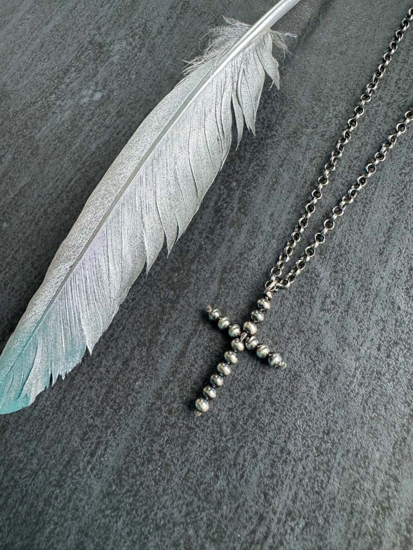 Desert Cross Necklace - LeSilveStone