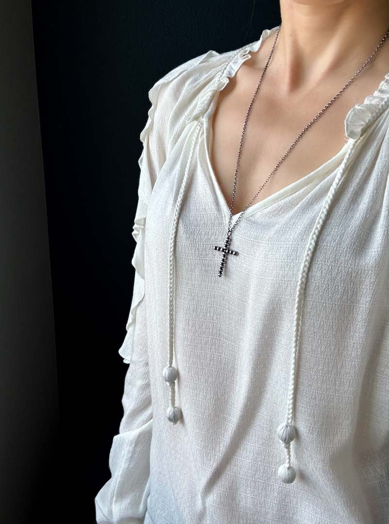Desert Cross Necklace - LeSilveStone
