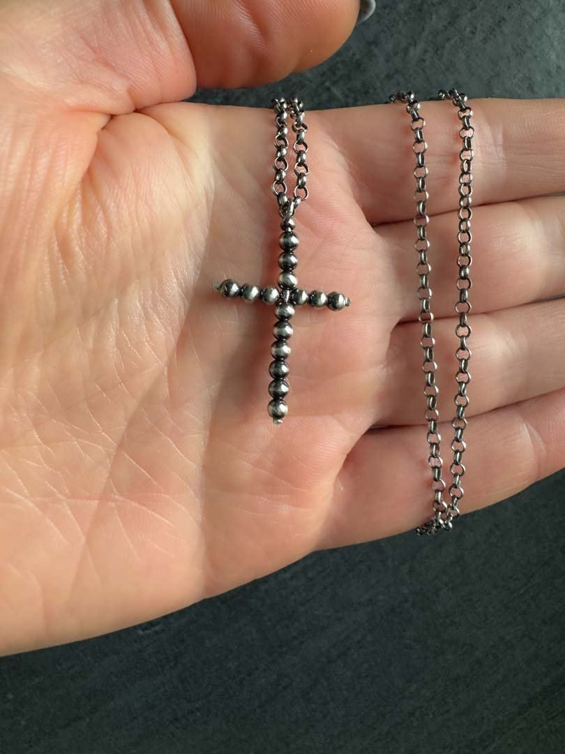 Desert Cross Necklace - LeSilveStone