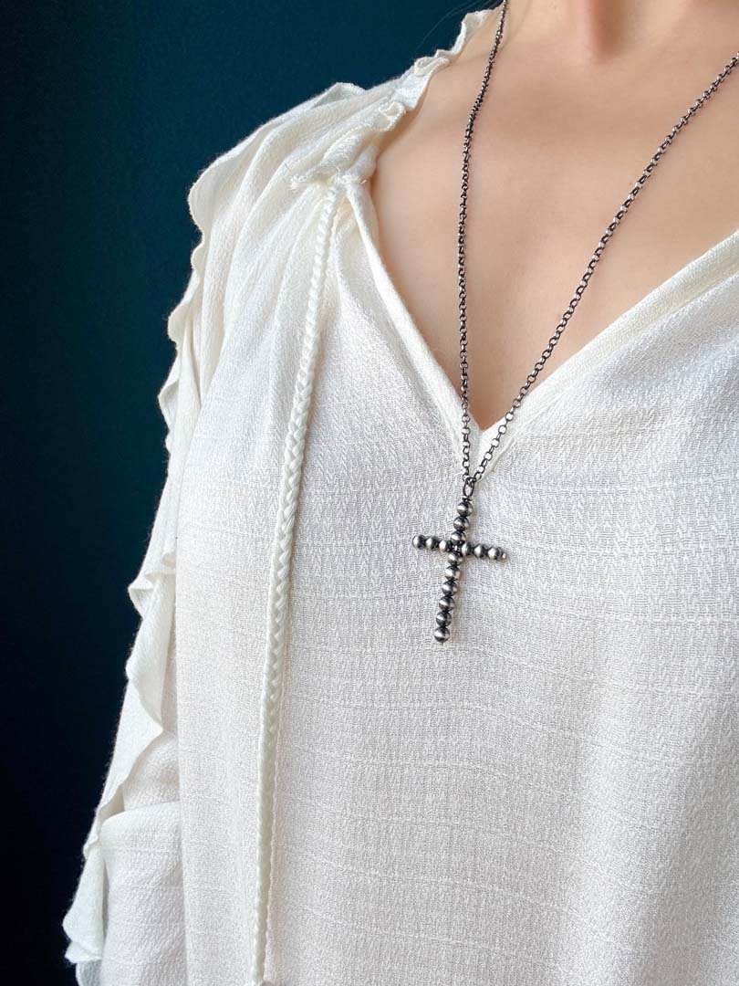 Desert Cross Necklace - LeSilveStone