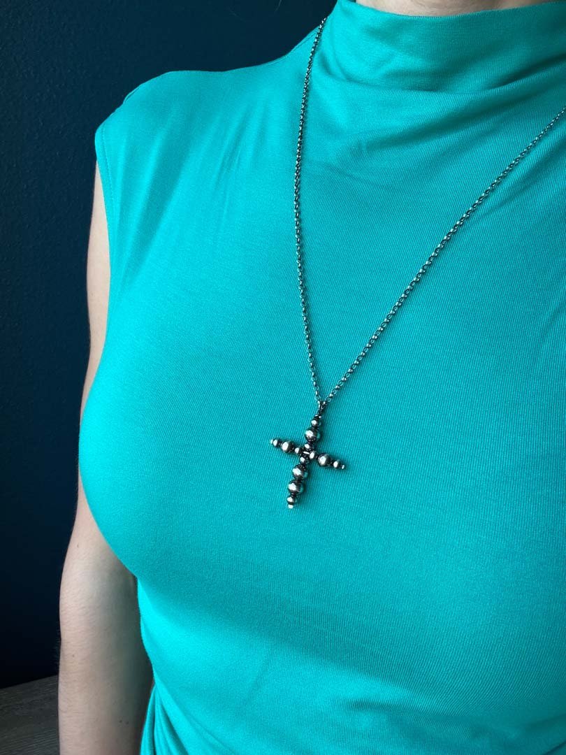 Desert Prayer Cross Necklace - LeSilveStone
