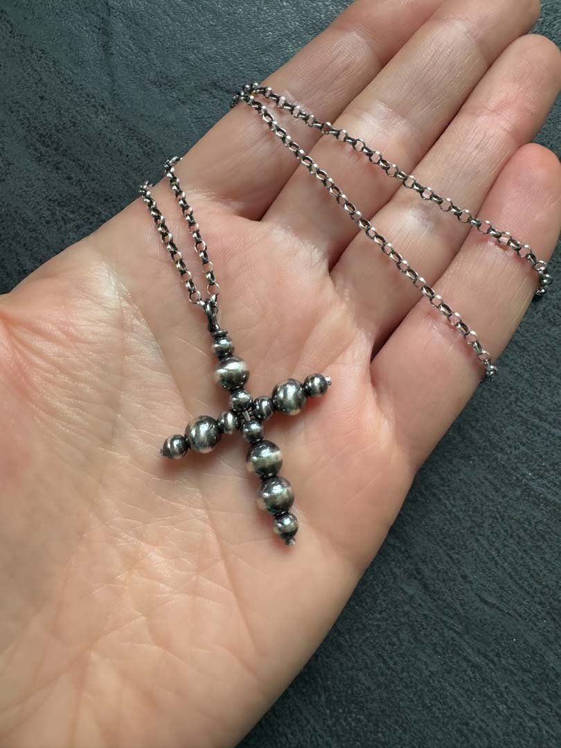 Desert Prayer Cross Necklace - LeSilveStone