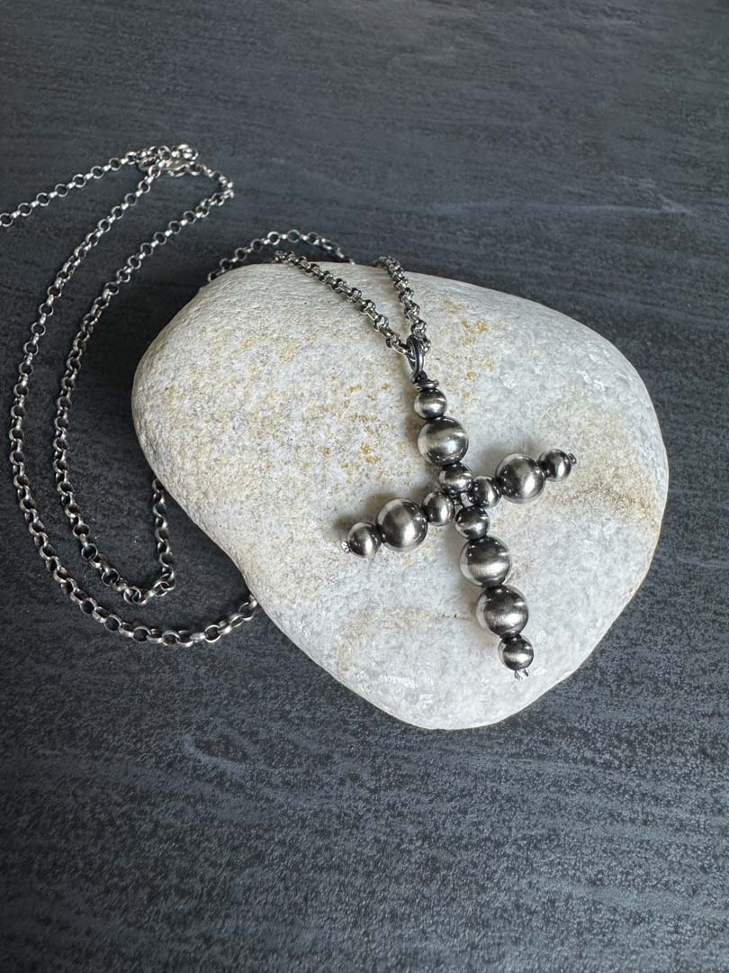 Desert Prayer Cross Necklace - LeSilveStone