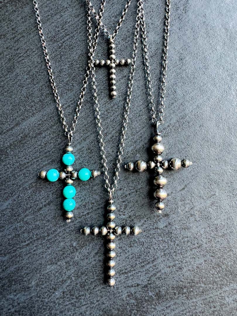 Desert Prayer Cross Necklace - LeSilveStone