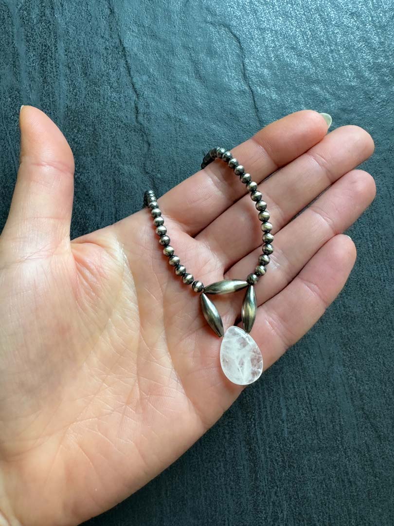 Desert Rose Trinity Necklace - LeSilveStone