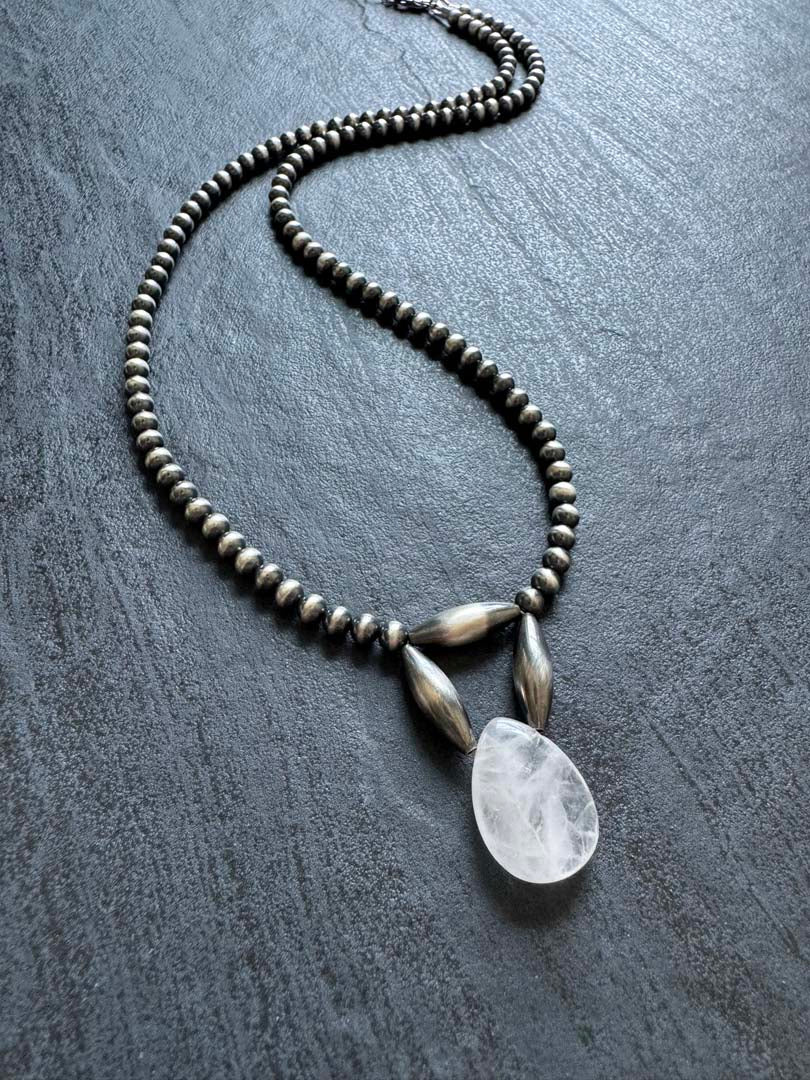 Desert Rose Trinity Necklace - LeSilveStone