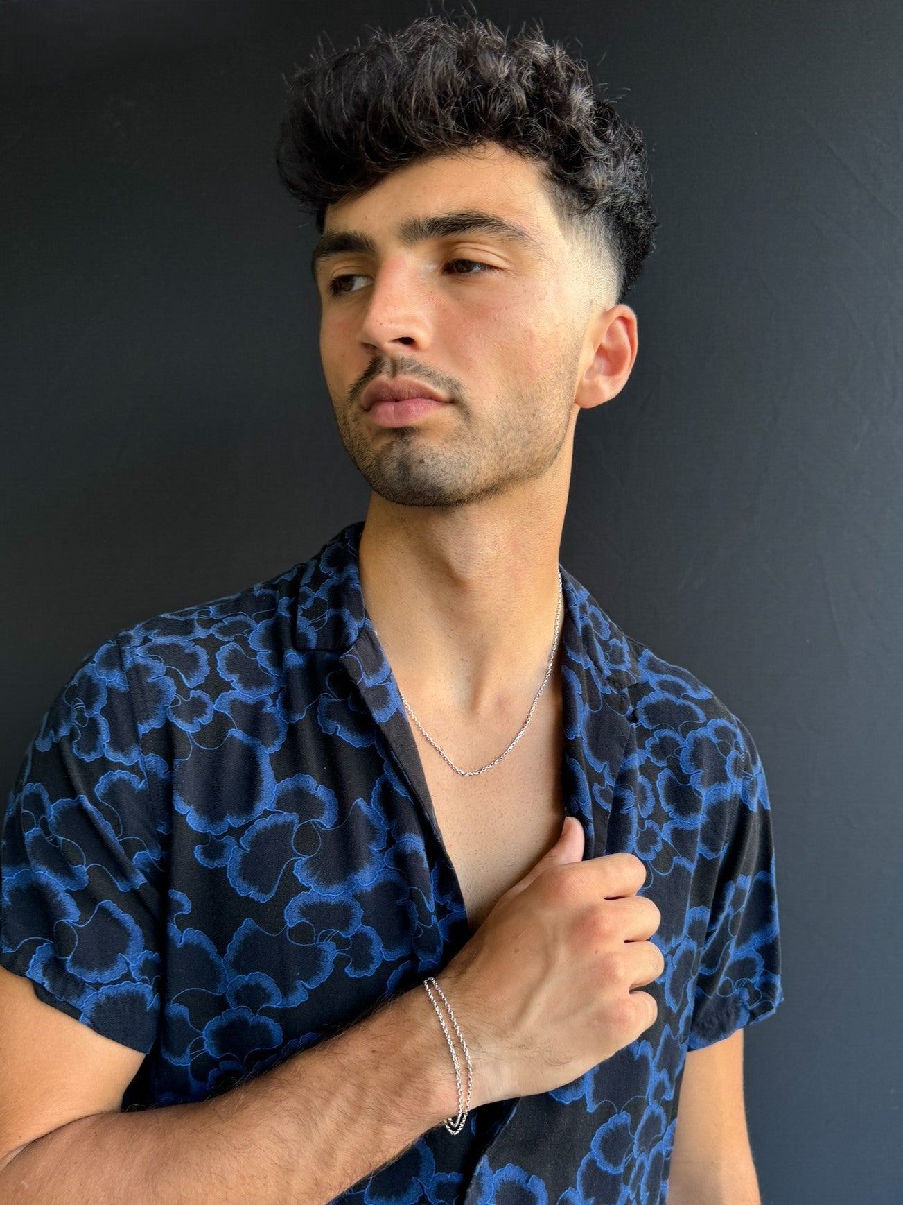 Diamond Cut Chain Necklace in Sterling Silver - LeSilveStone