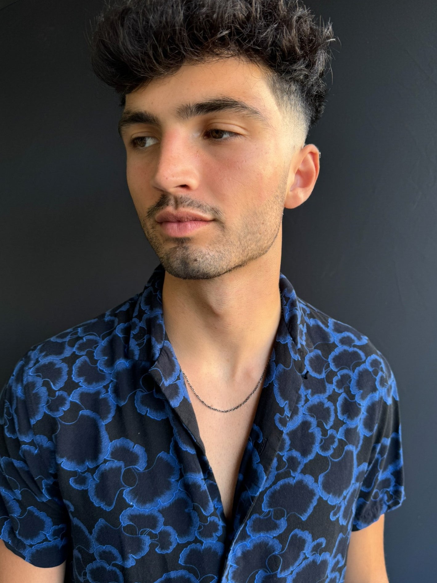 Round Rolo Chain Necklace in Sterling Silver - LeSilveStone