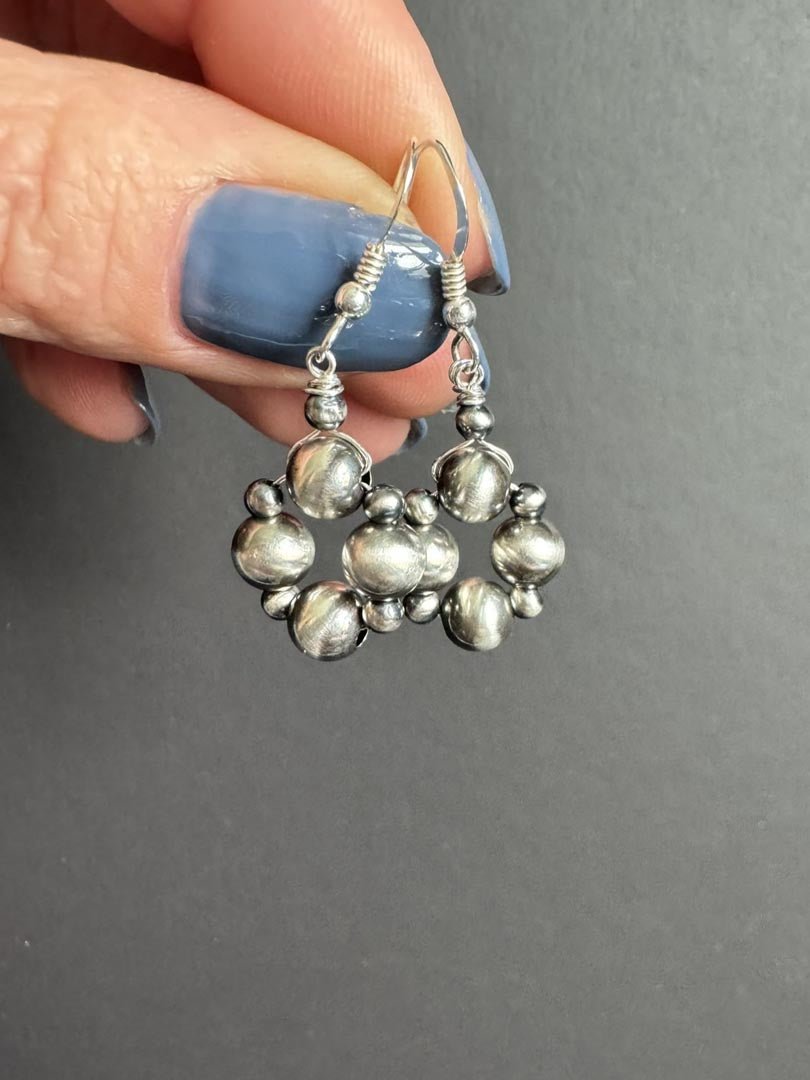 Small Desert Flower Earrings - LeSilveStone