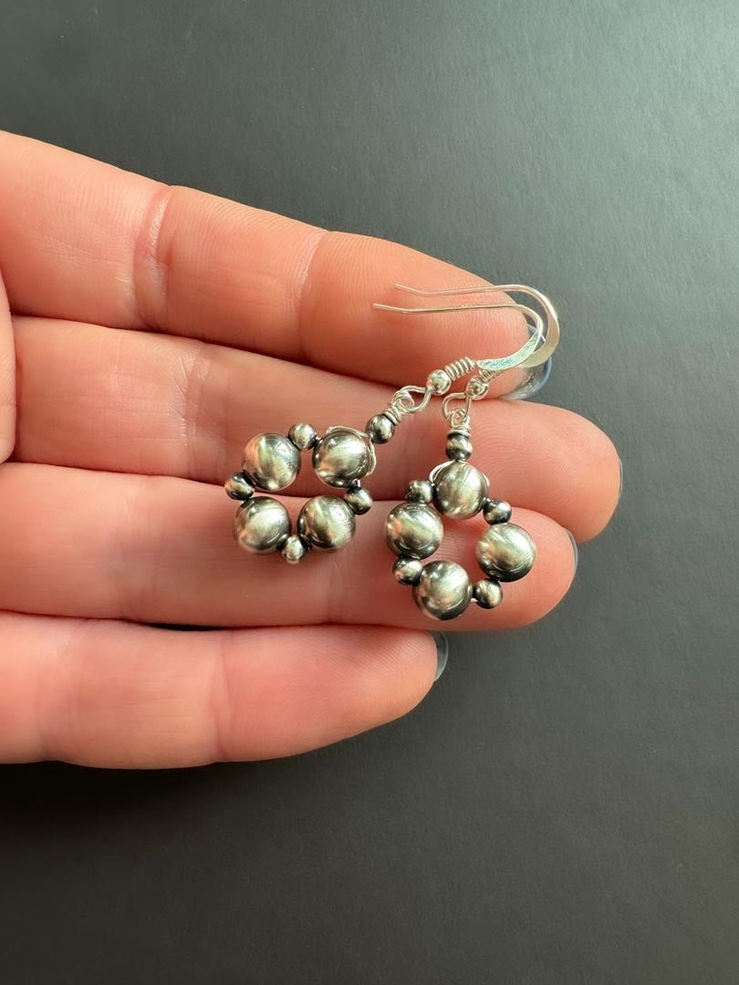 Small Desert Flower Earrings - LeSilveStone