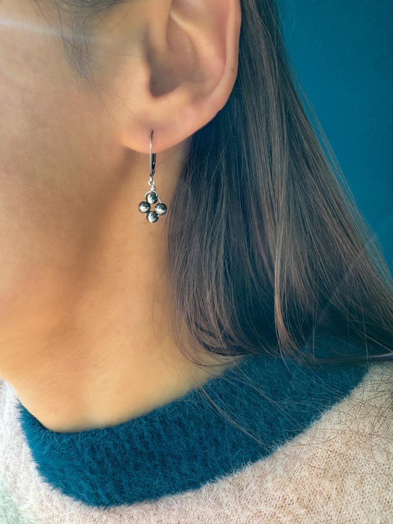 Small Signature Clover Earrings - LeSilveStone