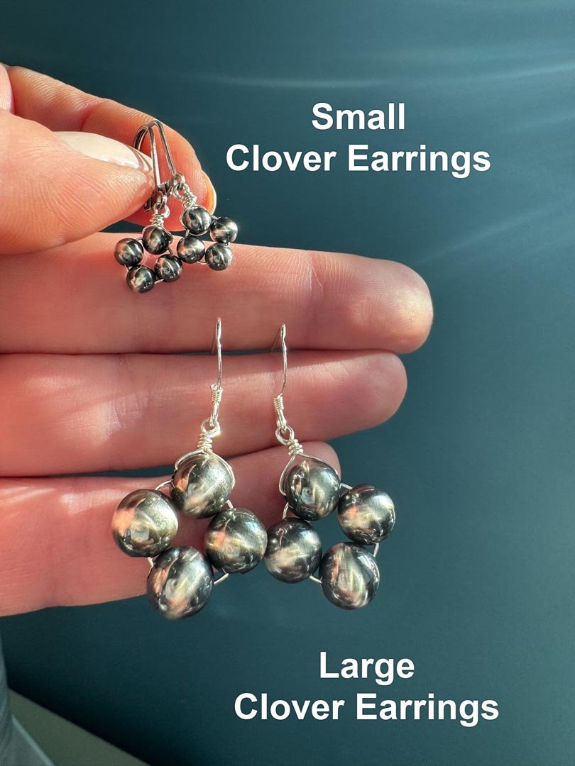 Small Signature Clover Earrings - LeSilveStone
