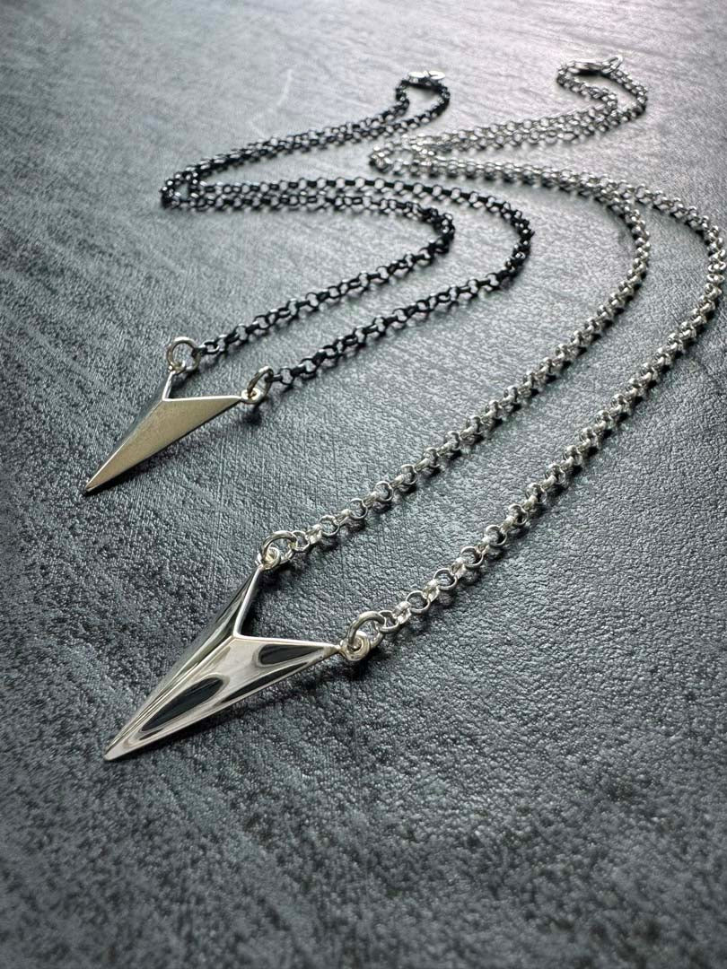 Sterling Silver Arrowhead Necklace - LeSilveStone