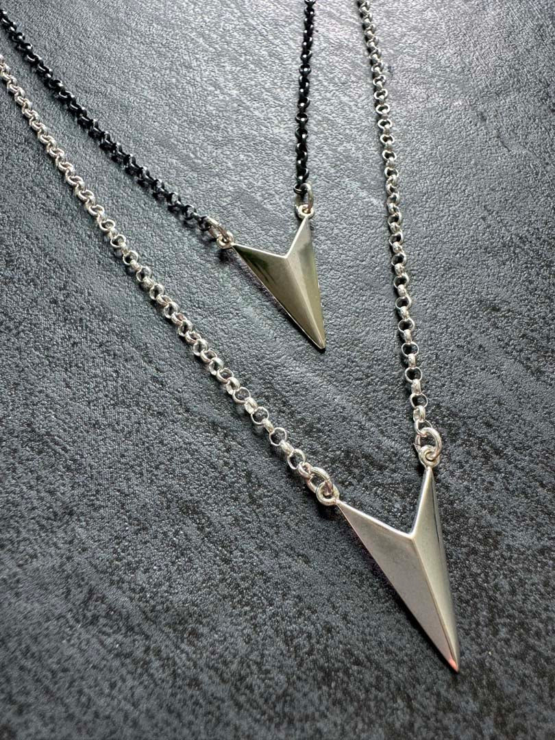 Sterling Silver Arrowhead Necklace - LeSilveStone