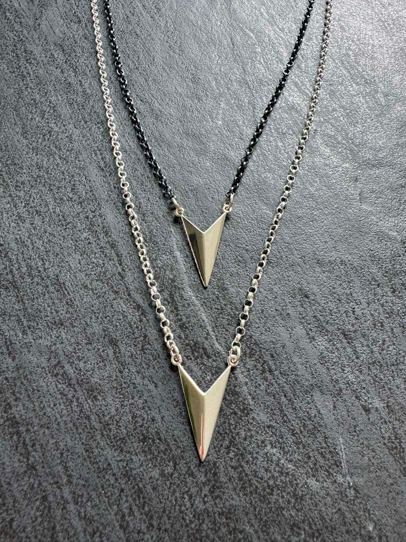 Sterling Silver Arrowhead Necklace - LeSilveStone