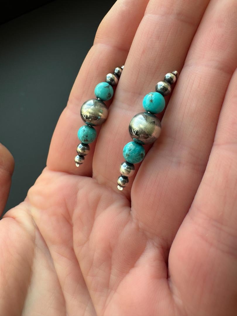 Turquoise Spirit Earrings - LeSilveStone