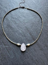 Desert Rose Choker Necklace in Sterling Silver, 3 mm - LeSilveStone