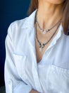 Desert Rose Trinity Necklace - LeSilveStone