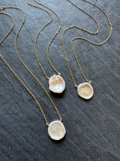 Keshi Pearl Necklace