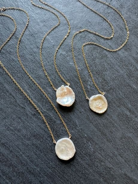 Keshi Pearl Necklace - LeSilveStone