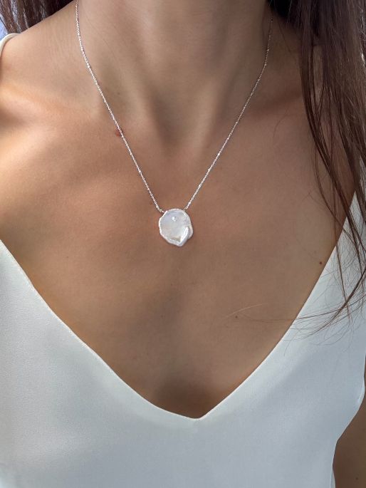 Keshi Pearl Necklace - LeSilveStone