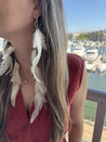 Maya Feather Earrings - LeSilveStone