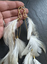Maya Feather Earrings - LeSilveStone