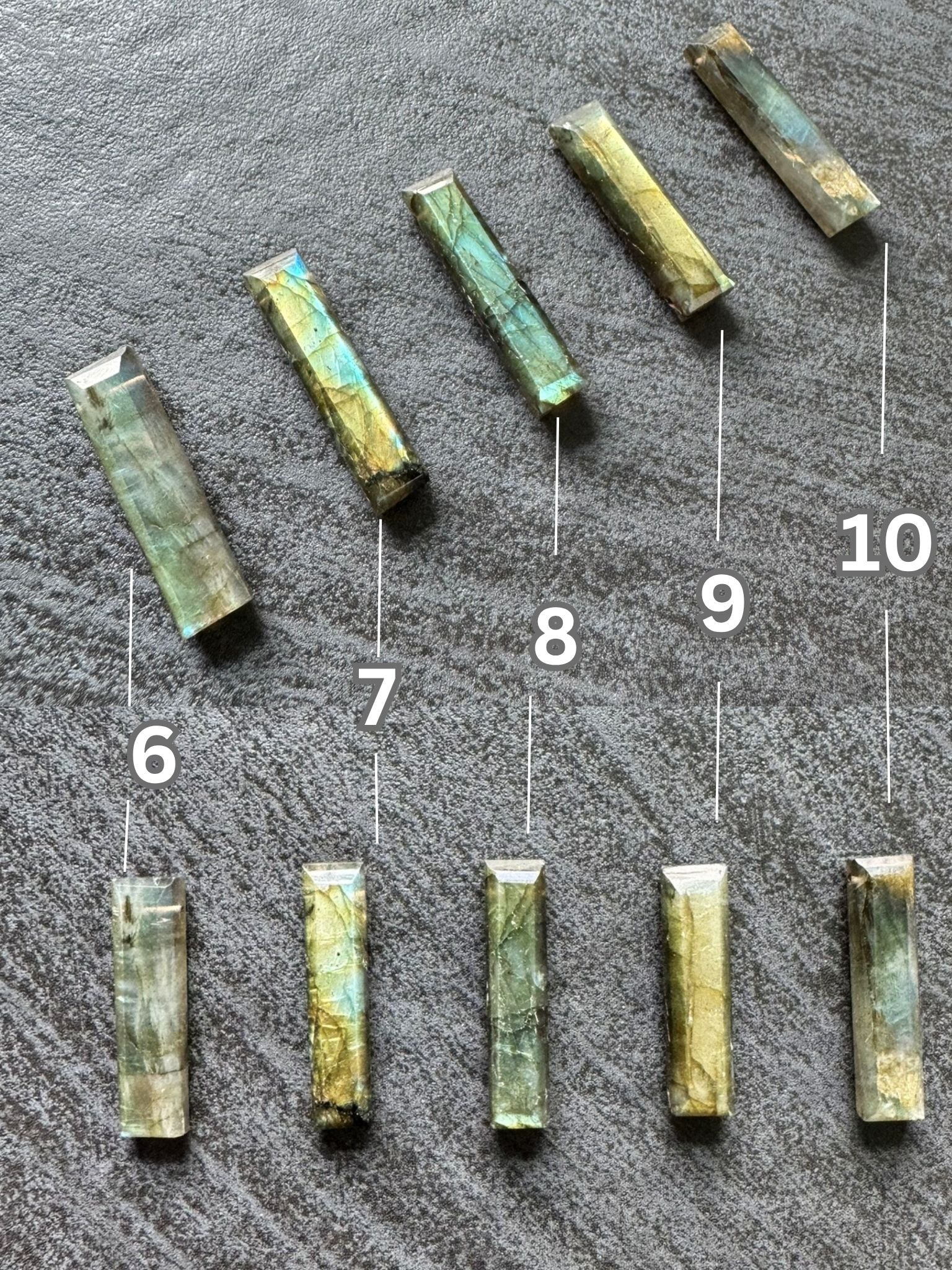 Mens Labradorite Pendant Necklace Sterling Silver - LeSilveStone