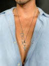 Sterling Silver Amulet Holder Necklace - LeSilveStone