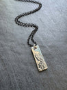 Terra Pulse Pendant in Fine Silver - LeSilveStone