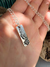 Terra Pulse Pendant in Fine Silver - LeSilveStone