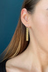 Fringe Tassel Earrings 14K Gold Filled - LeSilveStone